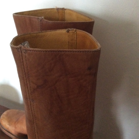 Frye Campus Boots Tall Tan Women’s 9.5M - Picture 4 of 8